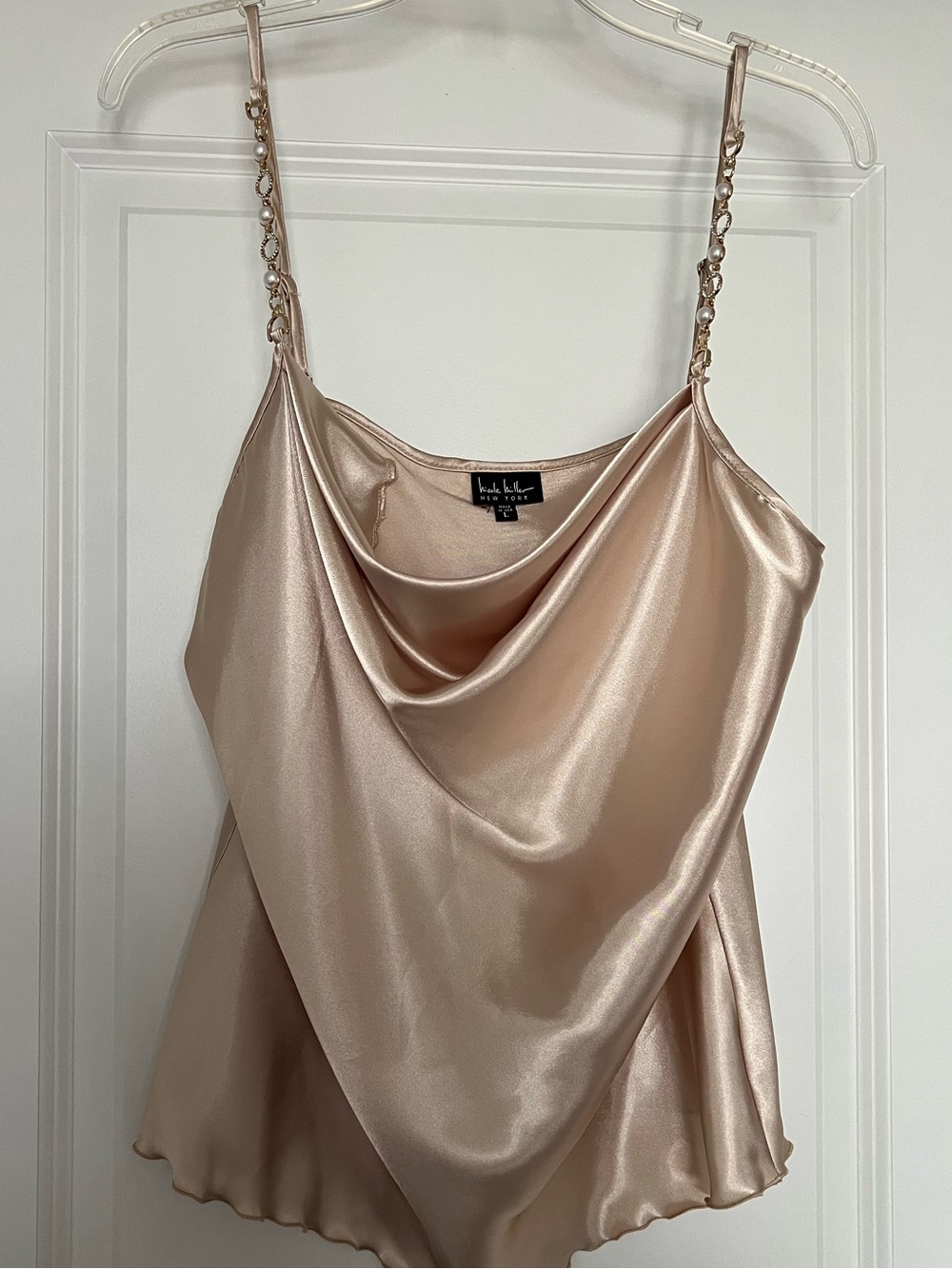 Nicole Miller Gold Top
